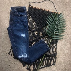 Current/Elliott Barneys New York Distressed Jeans Size 23